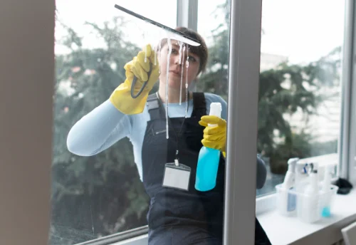 Nettoyage de vitres intérieures et extérieures à Muespach-le-Haut